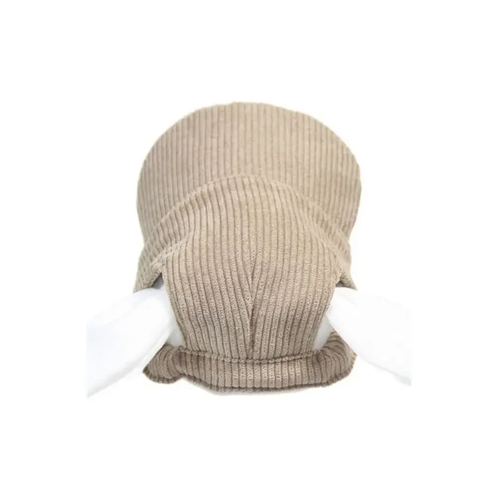INS Adjustable Dog Baseball Cap Breathable Soft Dog Parent-Child Hat with Ear Holes Pet Sun Hat Hiking