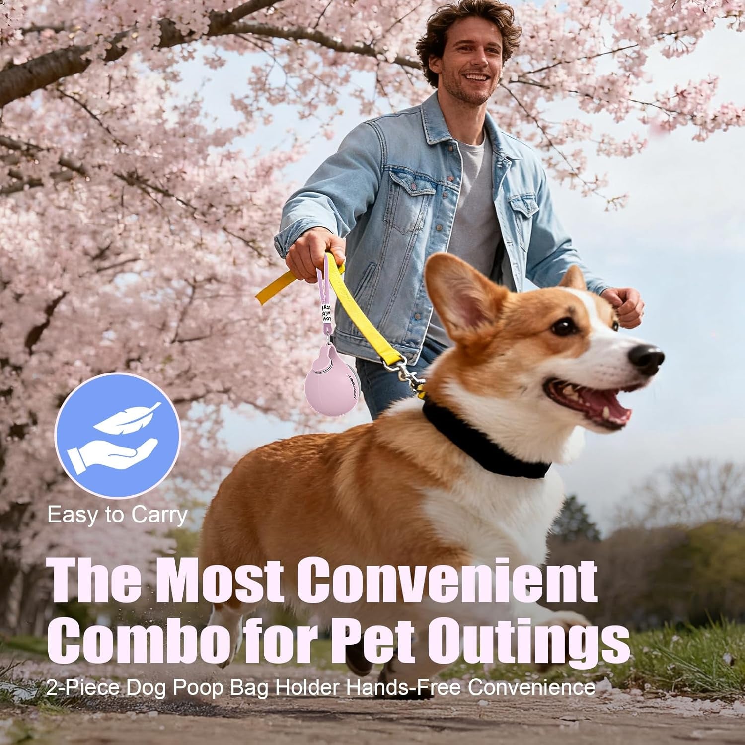 Portable Dog Water Bottle 10Oz Stainless Steel Travel Dog Water Dispenser with Bowl No-Spill Puppy Water Bottle for Walking Hiking Small Dog Water Bottle