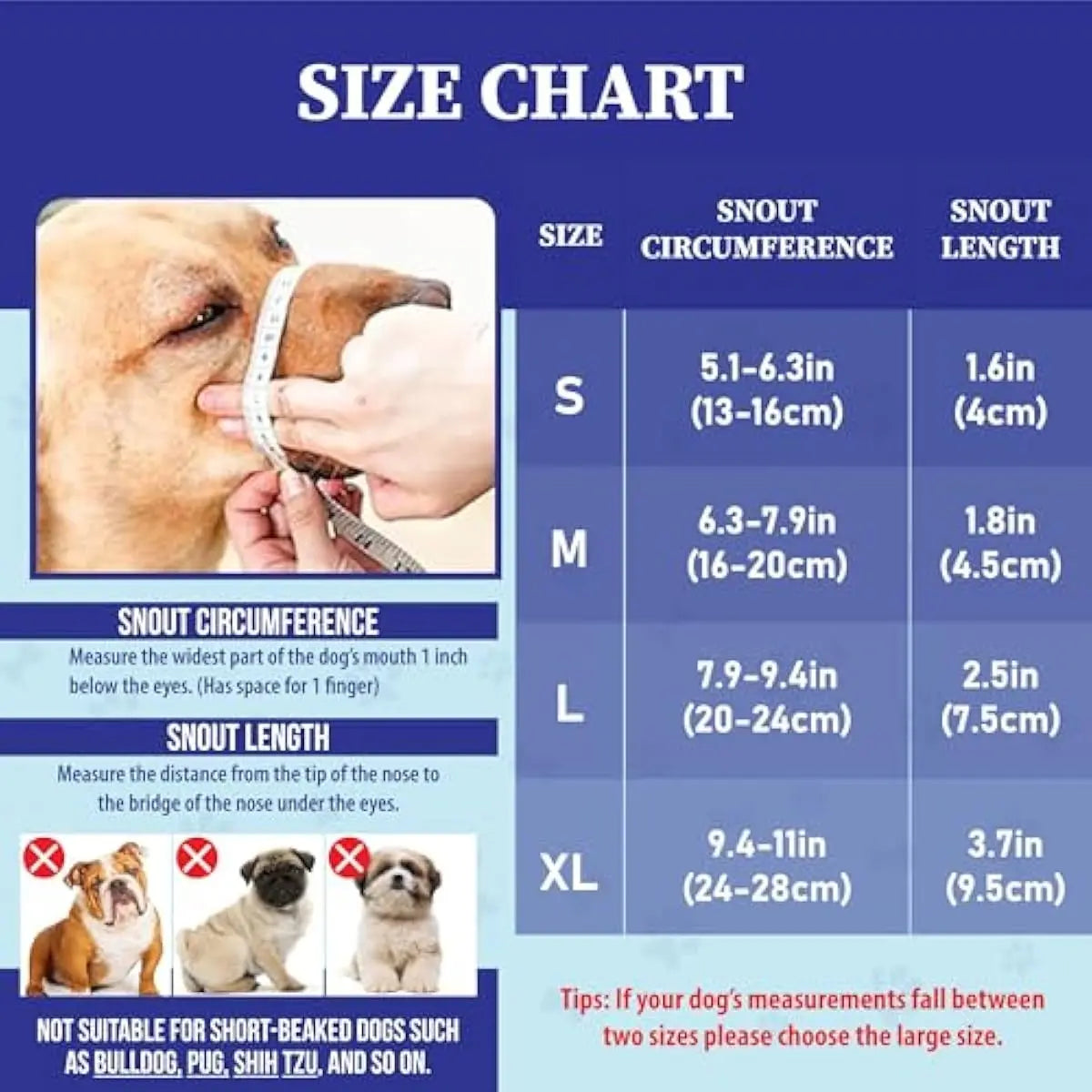 Dog Muzzle for Varies Dogs - Air Mesh Muzzle for Varies Sized Dog | Adjustable No Bark Dogs Muzzles for Scavenging Licking & Chewing | Prevent Biting |