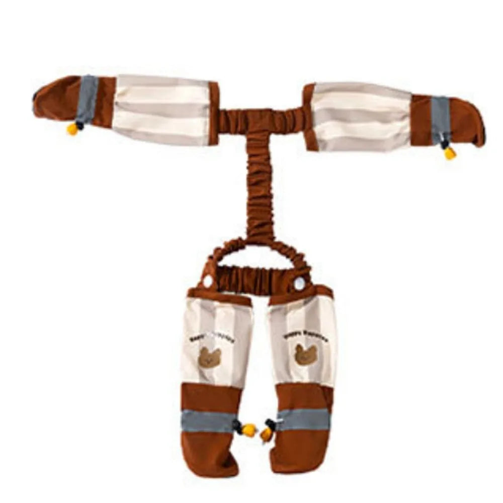 Full Leg Protection Reflective Stripe Pet Pants Adjustable Waterproof Pet Strolling Pants Dustproof Anti-Slip Dog Jumpsuit Shoes